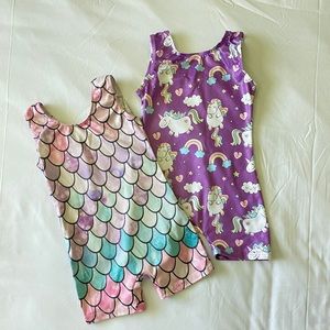 3-4T Toddler Girls Gymnastics Leotards